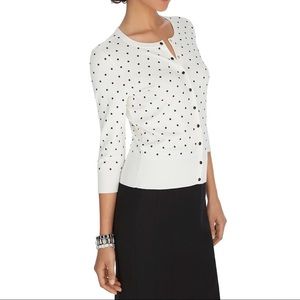 Polka Dot Stud Cardigan